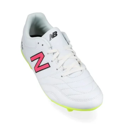 New Balance 442 2.0 Academy FG - White/Purple/Volt Kids - Image 5