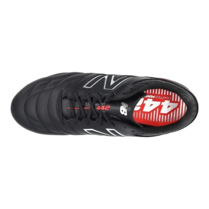 New Balance 442 2.0 Pro AG Leader IN Classics - Black/Red - Image 4