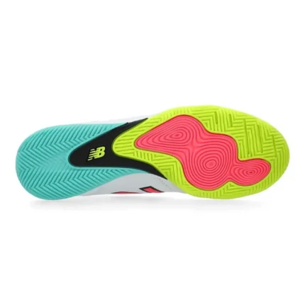 New Balance 442 2.0 Pro IN - White/Purple/Volt - Image 2