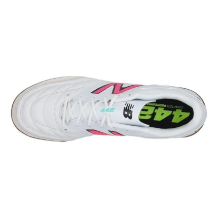 New Balance 442 2.0 Team IN - White/Purple/Volt - Image 4
