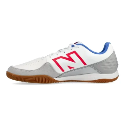 New Balance Audazo V6 Command IN - White/Pink - Image 3