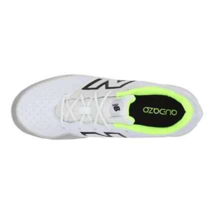 New Balance Audazo V6 Command IN - White/Volt Kids - Image 4