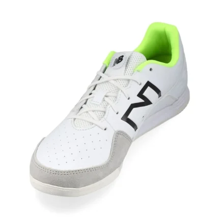 New Balance Audazo V6 Command IN - White/Volt Kids - Image 7