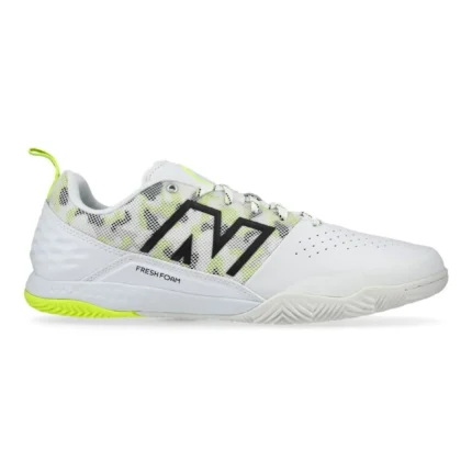 New Balance Audazo V6 Pro IN - White/Volt - Image 1