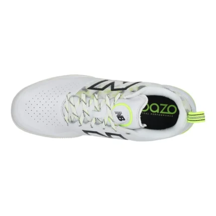 New Balance Audazo V6 Pro IN - White/Volt - Image 4