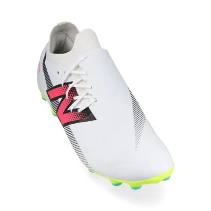 New Balance Furon V7 Destroy AG - White/Purple/Volt - Image 5