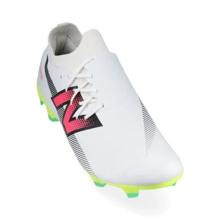 New Balance Furon V7 Destroy FG - White/Purple/Volt - Image 5