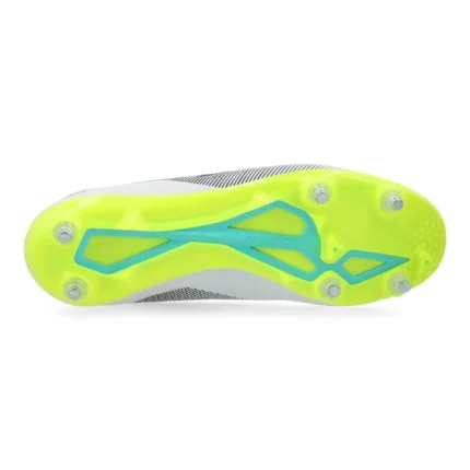 New Balance Furon V7 Destroy SG - White/Purple/Volt - Image 2