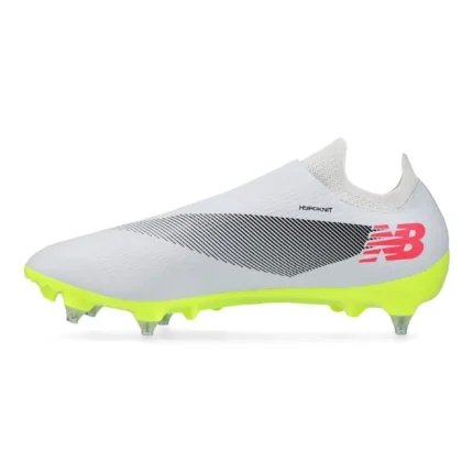 New Balance Furon V7 Destroy SG - White/Purple/Volt - Image 3