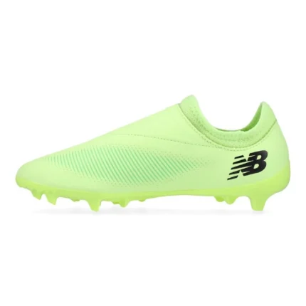 New Balance Furon V7 Dispatch FG Lime Glow - Bleached Lime Glow/Black Kids - Image 3