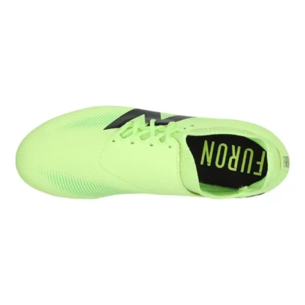 New Balance Furon V7 Dispatch FG Lime Glow - Bleached Lime Glow/Black Kids - Image 4
