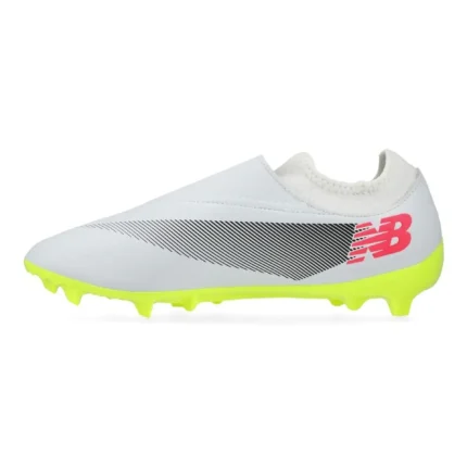New Balance Furon V7 Dispatch FG - White/Purple/Volt - Image 3