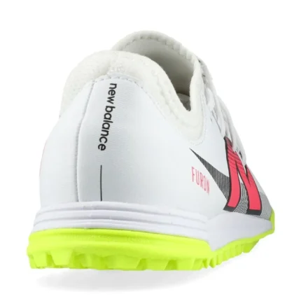 New Balance Furon V7 Dispatch TF - White/Purple/Volt Kids - Image 6