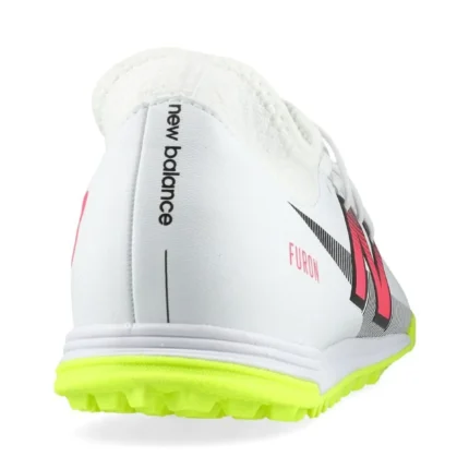 New Balance Furon V7 Dispatch TF - White/Purple/Volt - Image 6