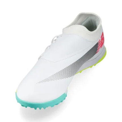 New Balance Furon V7 Dispatch TF - White/Purple/Volt - Image 7