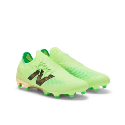 New Balance Furon V7 FG Bukayo Saka Signature Edition - Lime Green/Black Limited Edition - Image 5