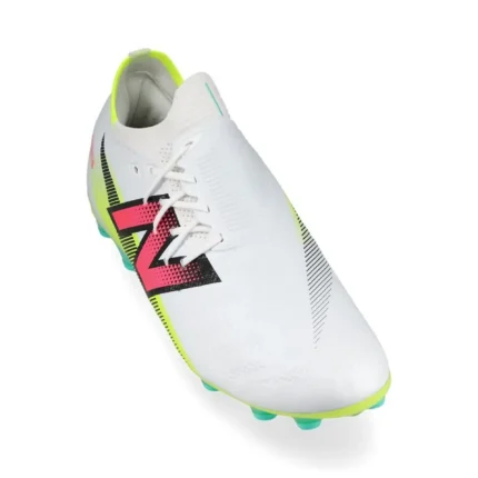 New Balance Furon V7 Pro AG - White/Purple/Volt - Image 5