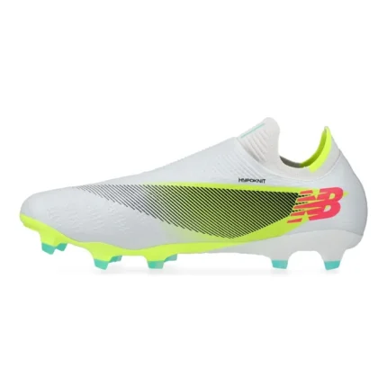 New Balance Furon V7 Pro FG - White/Purple/Volt - Image 3