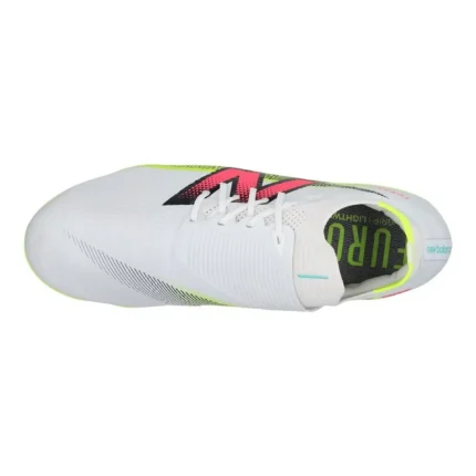 New Balance Furon V7 Pro SG - White/Purple/Volt - Image 4