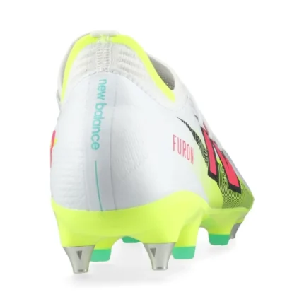 New Balance Furon V7 Pro SG - White/Purple/Volt - Image 6