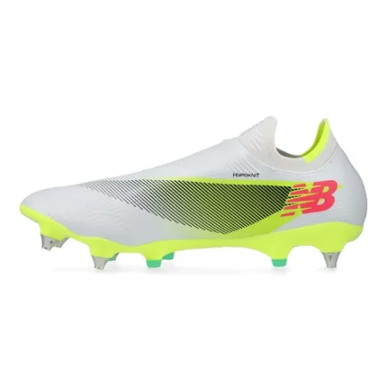 New Balance Furon V7 Pro SG - White/Purple/Volt - Image 3