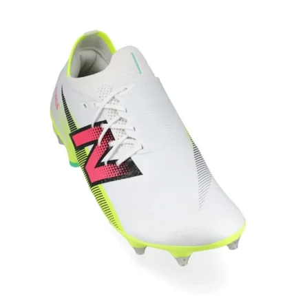 New Balance Furon V7 Pro SG - White/Purple/Volt - Image 5