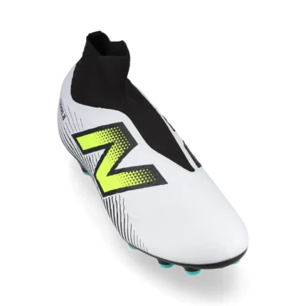 New Balance Tekela V4 Magia AG - White/Purple/Volt - Image 5
