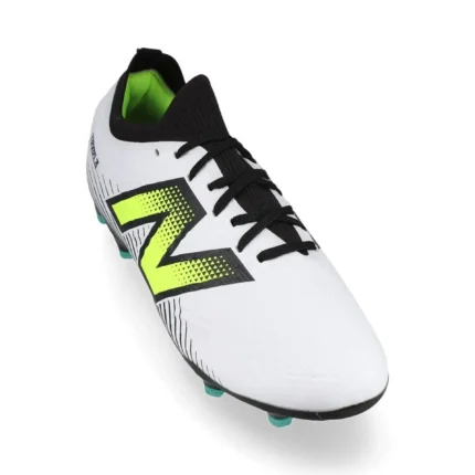 New Balance Tekela V4 Magia Low FG - White/Purple/Volt - Image 5