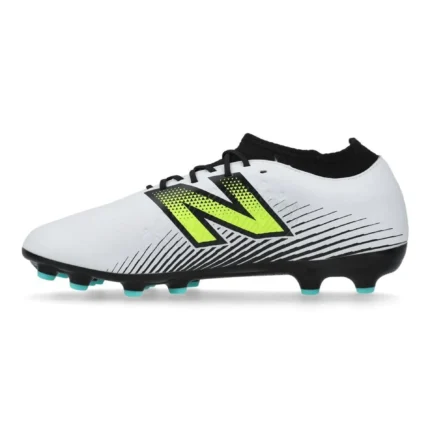 New Balance Tekela V4 Magique AG - White/Purple/Volt - Image 3