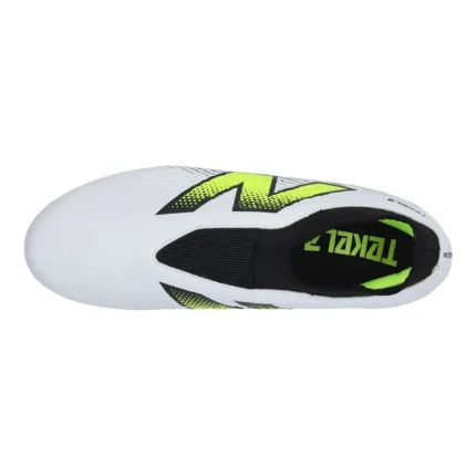 New Balance Tekela V4 Magique FG - White/Purple/Volt Kids - Image 4