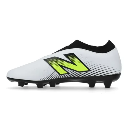New Balance Tekela V4 Magique FG - White/Purple/Volt Kids - Image 3