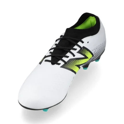 New Balance Tekela V4 Magique FG - White/Purple/Volt - Image 7
