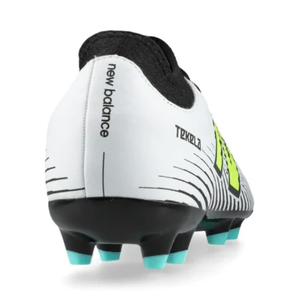 New Balance Tekela V4 Magique FG - White/Purple/Volt - Image 6