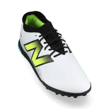 New Balance Tekela V4 Magique TF - White/Purple/Volt - Image 5
