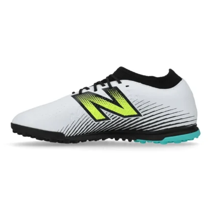 New Balance Tekela V4 Magique TF - White/Purple/Volt - Image 3