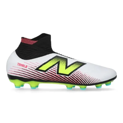New Balance Tekela V4 Pro AG - White/Purple/Volt - Image 1