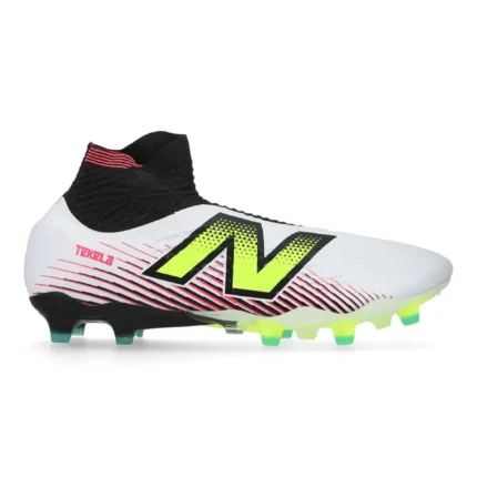 New Balance Tekela V4 Pro FG - White/Purple/Volt - Image 1