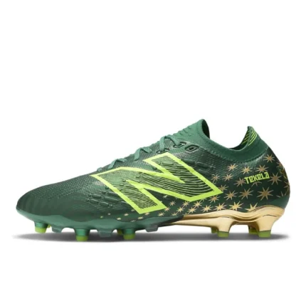New Balance Tekela V4 + Pro Low FG Endrick Irmao - Green/Gold Limited Edition - Image 3
