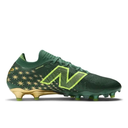 New Balance Tekela V4 + Pro Low FG Endrick Irmao - Green/Gold Limited Edition - Image 1
