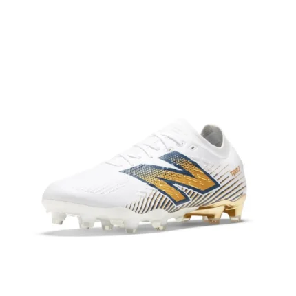 New Balance Tekela V4 + Pro Low FG Endrick Rising - Gold Metallic/White Limited Edition - Image 4