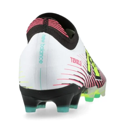 New Balance Tekela V4 Pro Low FG - White/Purple/Volt - Image 6