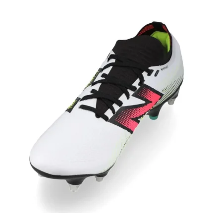 New Balance Tekela V4 Pro Low SG - White/Purple/Volt - Image 7