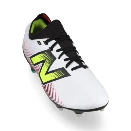 New Balance Tekela V4 Pro Low SG - White/Purple/Volt - Image 5