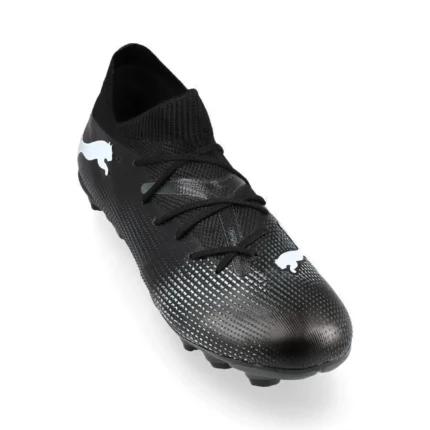 Puma Future 7 Match FG/AG Eclipse - Black/White Kids - Image 5