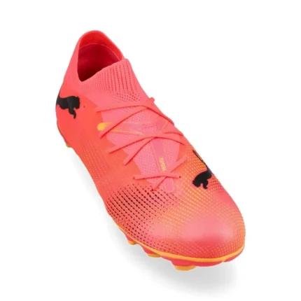 Puma Future 7 Match FG/AG Forever Faster - Sunset Glow/Puma Black/Sun Stream Kids - Image 5