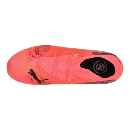 Puma Future 7 Match FG/AG Forever Faster - Sunset Glow/Puma Black/Sun Stream Kids - Image 4