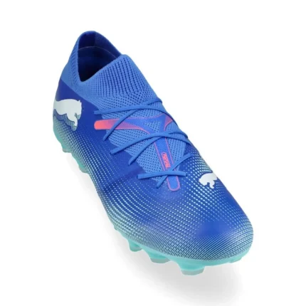 Puma Future 7 Match FG/AG Formula - Bluemazing/Puma White/Electric Peppermint Women - Image 5