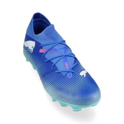 Puma Future 7 Match FG/AG Formula - Bluemazing/Puma White/Electric Peppermint - Image 5