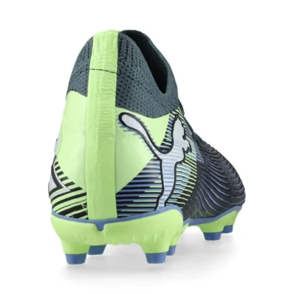 Puma Future 7 Match FG/AG Lights Out - Gray Skies/Puma White/Fizzy Apple Kids - Image 6