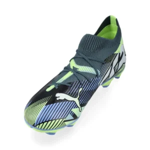 Puma Future 7 Match FG/AG Lights Out - Gray Skies/Puma White/Fizzy Apple Kids - Image 7